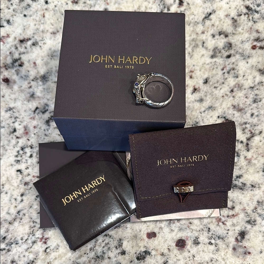 John Hardy Silver Men's Ring